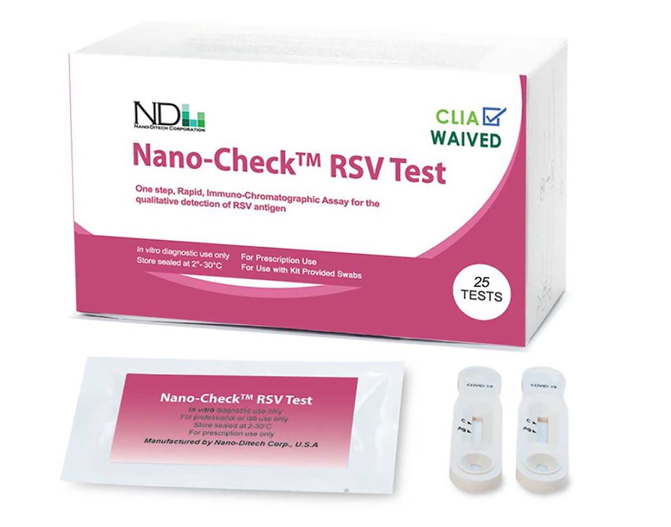 Nano - Check RSV Rapid Test Kit - Verséa Diagnostics