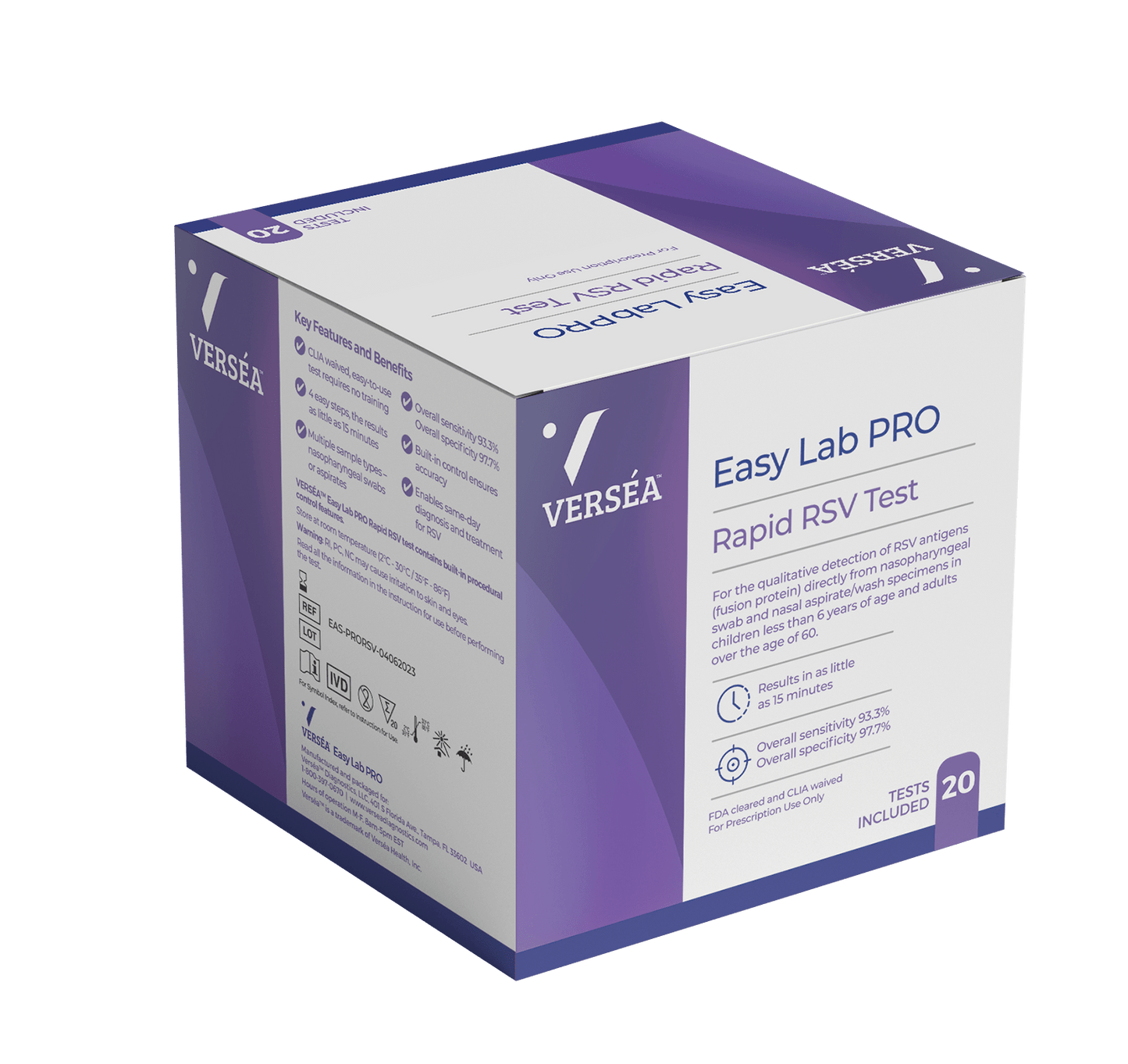 Verséa™ Easy Lab PRO RSV tests - Verséa Diagnostics