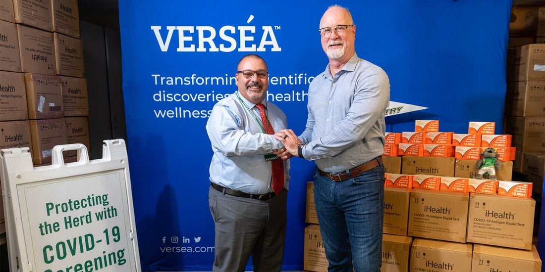 Tampa health care startup Verséa gifts COVID-19 test kits to the University of South Florida - Verséa Diagnostics