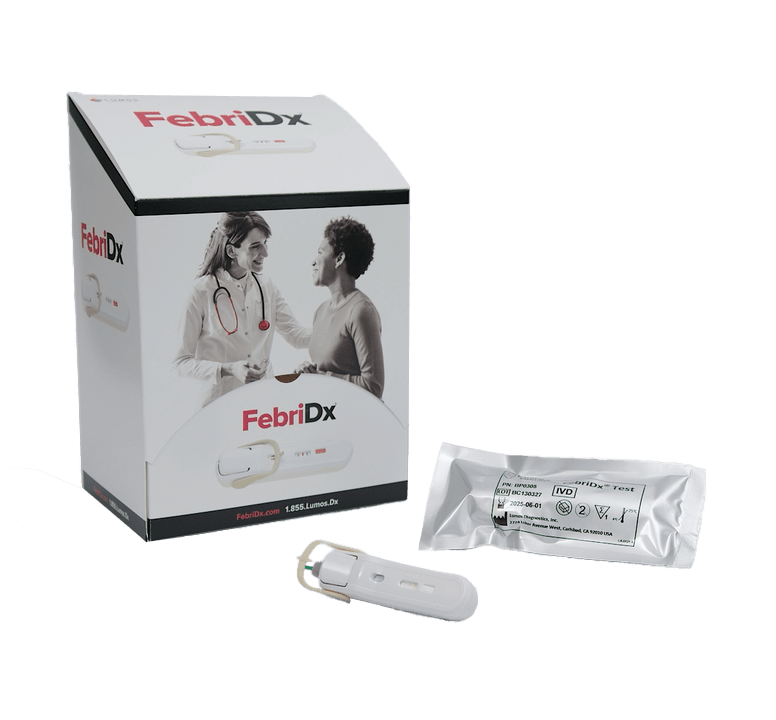 FebriDx® Bacterial/Non-Bacterial Point-of-Care Assay - Verséa Diagnostics