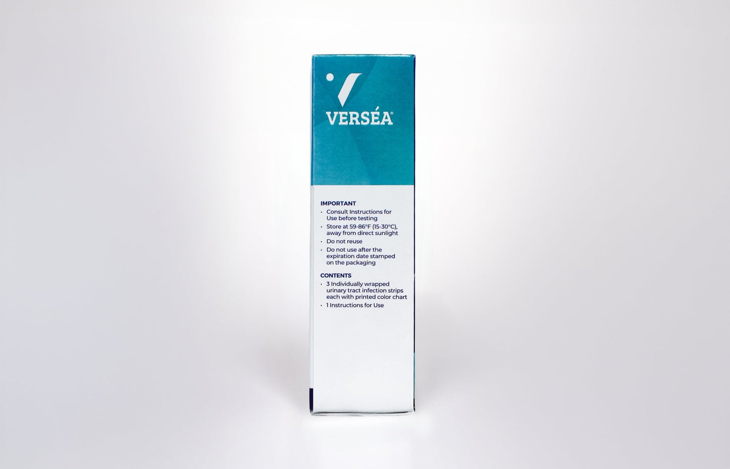 Verséa® Easy Lab Urinary Tract Infection Test Strip 3ct. - Verséa Diagnostics