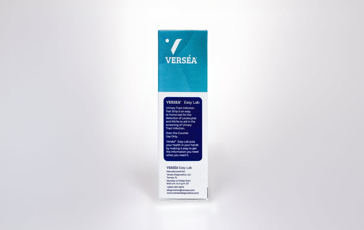 Verséa® Easy Lab Urinary Tract Infection Test Strip 3ct. - Verséa Diagnostics