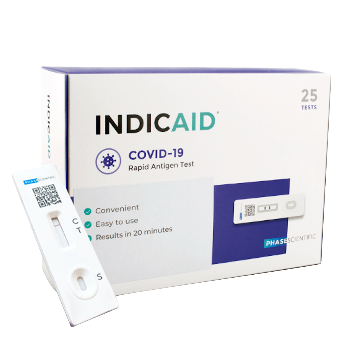 Indicaid® COVID-19 Rapid Antigen Test - Verséa Diagnostics