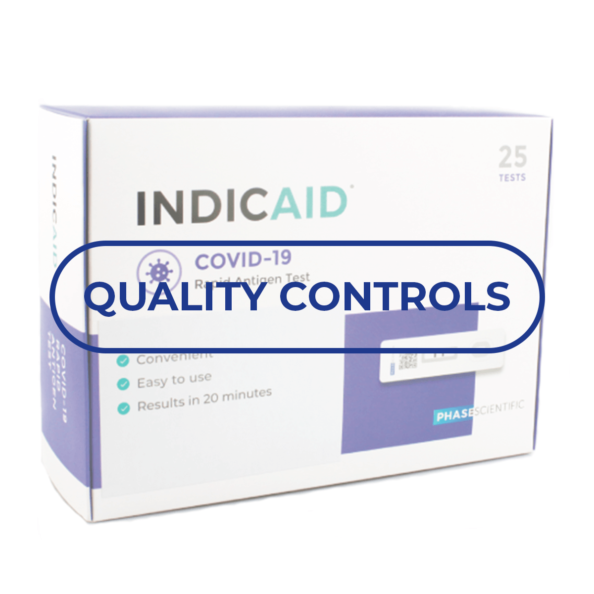 Indicaid Rapid Antigen Test Quality Controls - Verséa Diagnostics