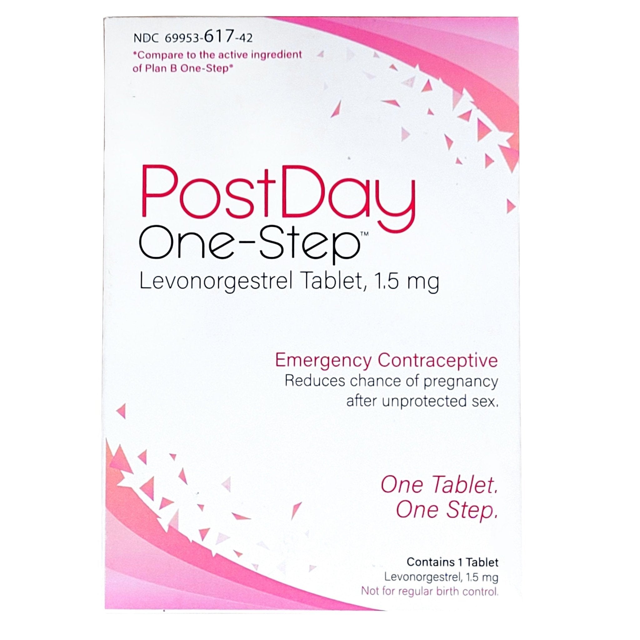 Plan B One Step Emergency Contraceptive 1 0 Ea Plan B One Step Emergency Contraceptive 1 0 Ea