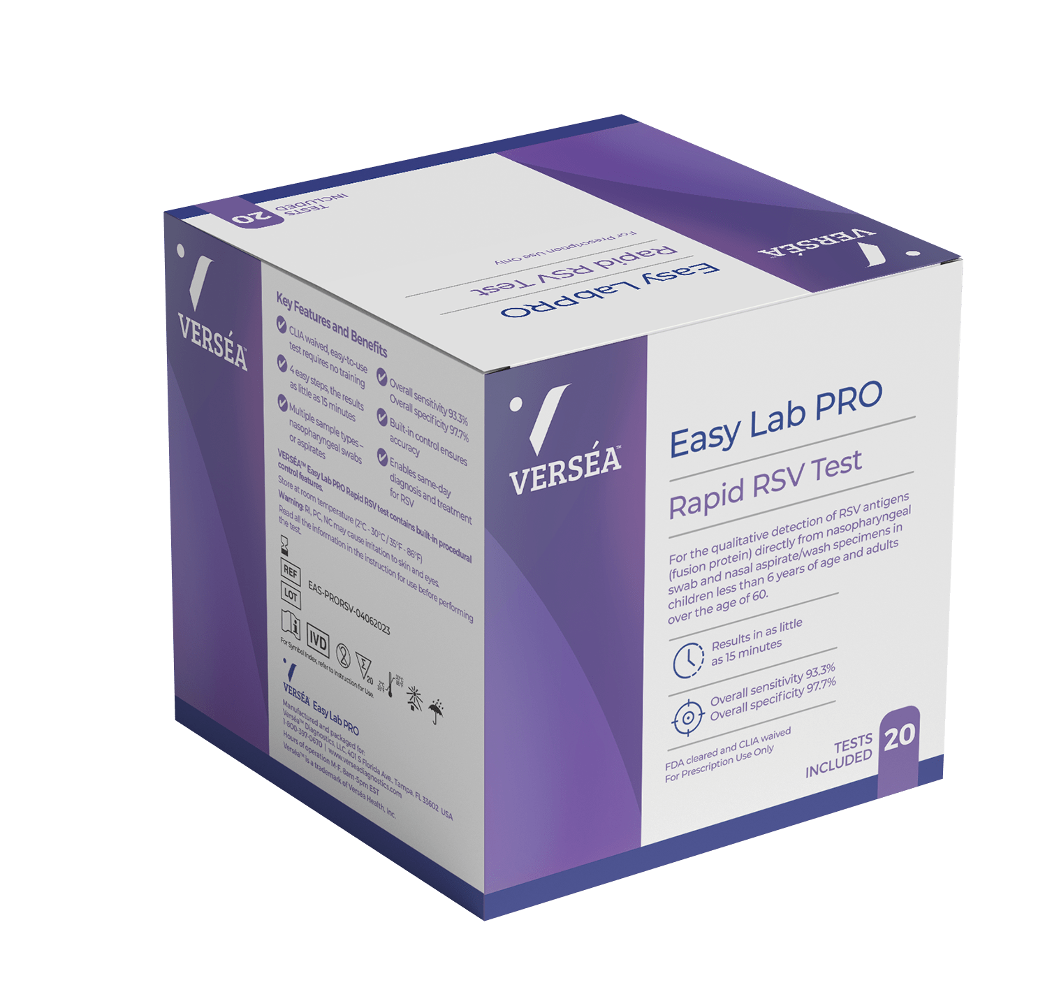 Verséa™ Easy Lab PRO RSV tests - Verséa Diagnostics